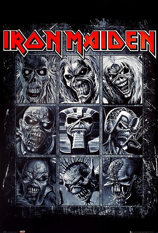 Cover for Iron Maiden · Iron Maiden: Gb Eye - Eddies (Poster Maxi 61x91,5 Cm) (MERCH)