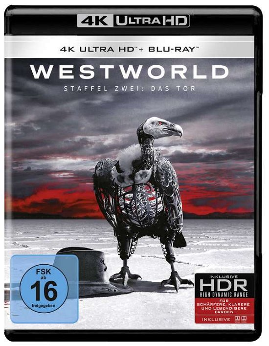 Cover for Anthony Hopkins,evan Rachel Wood,thandie Newton · Westworld: Staffel 2 (4K Ultra HD) (2018)