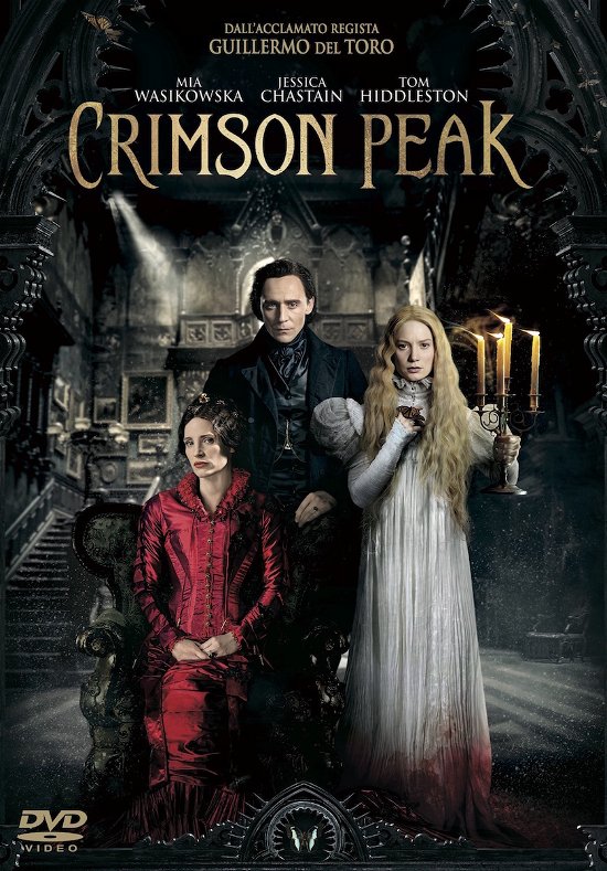 Cover for Jessica Chastain,tom Hiddleston,charlie Hunnam,mia Wasikowska · Crimson Peak (DVD) (2016)
