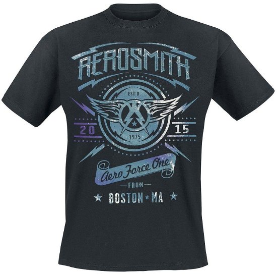 AEROSMITH - T-Shirt IN A TUBE- Aero Force One - T-Shirt - Merchandise -  - 5054015242608 - January 10, 2017