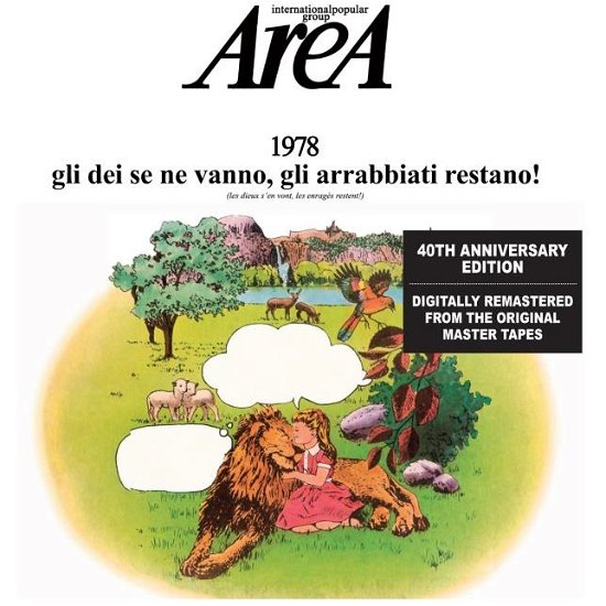 Cover for Area · 1978 Gli Dei Se Ne Vanno Gli Arrabbiati Restano (CD) [Remastered edition] (2018)