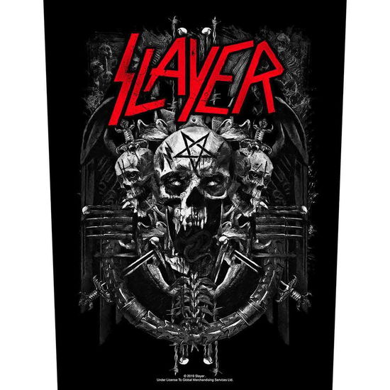 Slayer Back Patch: Demonic - Slayer - Produtos - - 5056365710608 - 31 de março de 2021