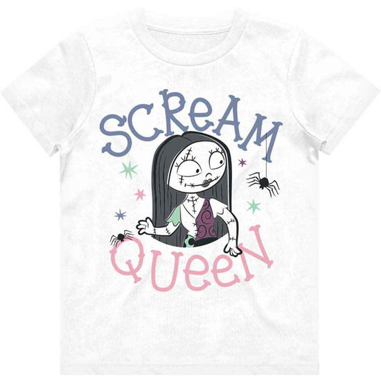 Cover for Nightmare Before Christmas - The · The Nightmare Before Christmas Kids Girls T-Shirt: Scream Queen (White) (7-8 Years) (T-shirt) [size 7-8yrs] (2022)