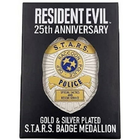 Cover for FaNaTtik · FaNaTtik Resident Evil Gold &amp; Silver Plated S.T.A.R.S Badge (MERCH)