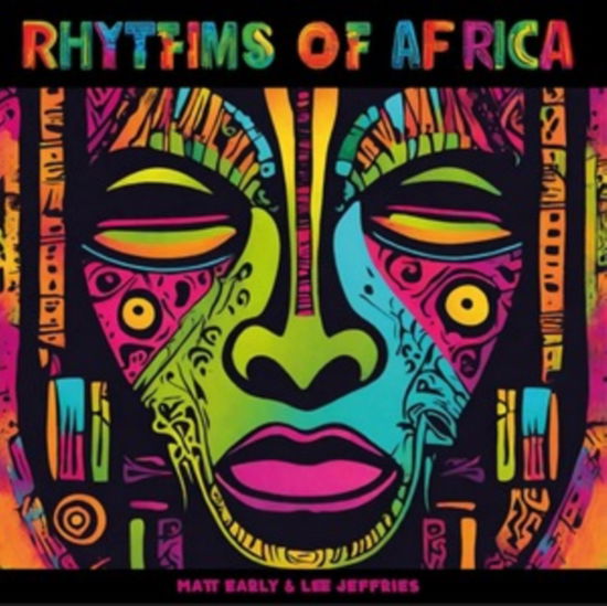 Cover for Matt Early &amp; Lee Jeffries · Rhythms Of Africa (Green Marbled Vinyl) (LP) (2024)