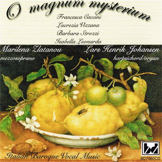 O Magnum Mysterium (Italian Baroque Voc) - Zlatanou,marilena / Johansen,lars Henrik - Musique - Bergen Digital Studi - 7044280070608 - 13 octobre 2015