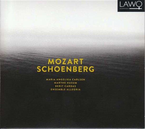 Cover for Maria Angelika Carlsen &amp; Ensemble Allegria · Mozart / Schoenberg (CD) (2017)