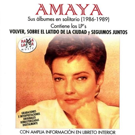 Cover for Amaya · Sus Albumes en Solitario (1986-1989) (CD) (2017)