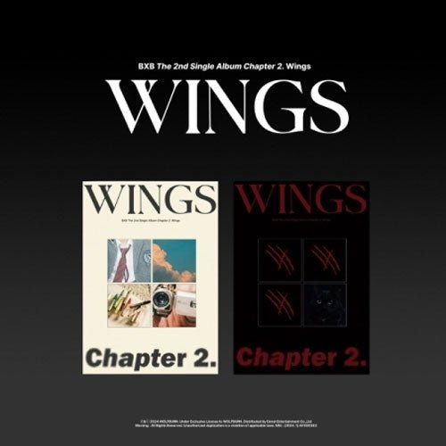Cover for Bxb · Chapter 2. Wings (CD/Merch) [Random Photobook edition] (2024)