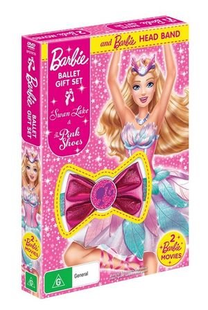 Cover for N/a · Barbie in the Pink Shoes / Barbie of Swan Lake / Barbie Ballet Pack + Gift with Purchase (DVD) (2018)