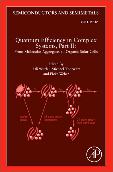 Cover for Uli Wurfel · Quantum Efficiency in Complex Systems, Part II: From Molecular Aggregates to Organic Solar Cells: Organic Solar Cells (Hardcover Book) (2011)