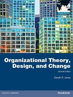 Cover for Gareth Jones · Organizational Theory, Design, and Change, Global Edition (Pocketbok) (2012)