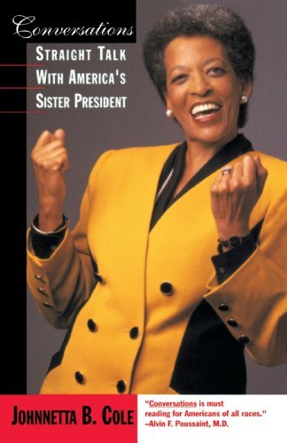 Cover for Johnnetta B. Cole · Conversations: Straight Talk with America's Sister President (Taschenbuch) [Reprint edition] (1994)