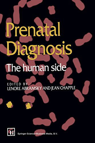 Cover for Lenore Abramsky · Prenatal Diagnosis: The human side (Paperback Book) [1994 edition] (1994)