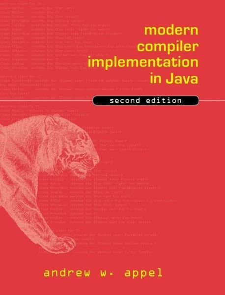 Cover for Appel, Andrew W. (Princeton University, New Jersey) · Modern Compiler Implementation in Java (Hardcover Book) [2 Revised edition] (2002)