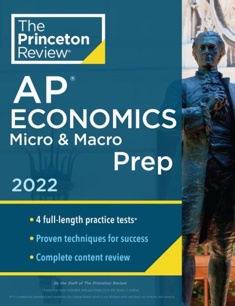 Cover for Princeton Review · Princeton Review AP Economics Micro &amp; Macro Prep, 2022: 4 Practice Tests + Complete Content Review + Strategies &amp; Techniques - College Test Preparation (Paperback Book) (2021)