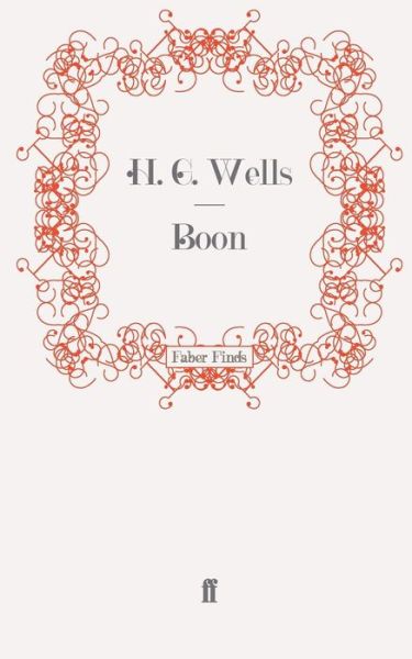 Cover for H. G. Wells · Boon (Paperback Book) [Main edition] (2008)