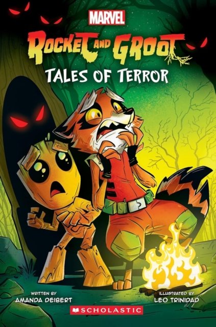 Cover for Amanda Deibert · Rocket and Groot Graphic Novel #2: Tales of Terror - Marvel Rocket and Groot (Pocketbok) (2024)