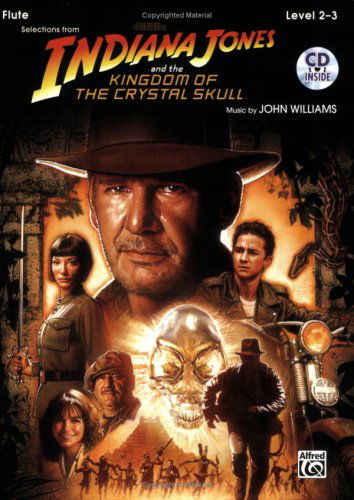 Cover for John · Indiana Jones and the Kingdom of the Crystal Skull Instrumental Solos: Flute (Book &amp; Cd) (Pop Instrumental Solo) (Paperback Book) (2008)