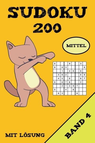 Cover for Kawaii Sudoku · Sudoku 200 Mittel Mit Loesung Band 4 (Taschenbuch) (2019)
