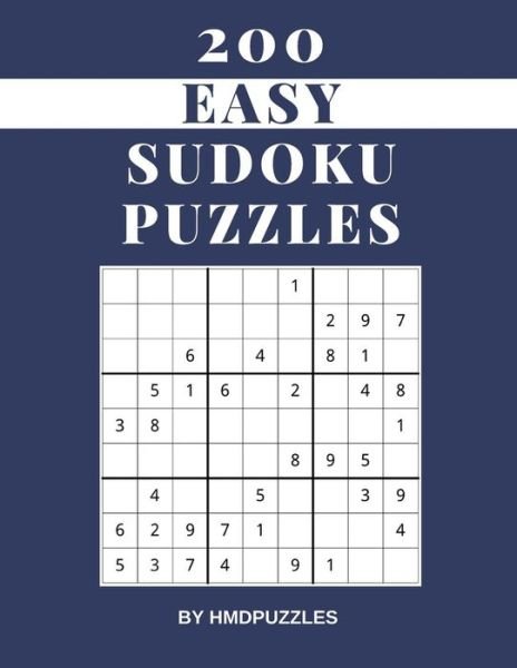 Cover for Hmdpuzzles Publications · 200 Easy Sudoku Puzzles (Pocketbok) (2019)