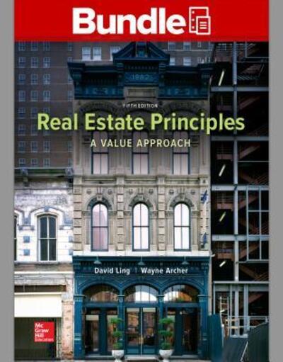 Cover for David Ling · Gen Combo Real Estate Principles; Connect Access Card (Hardcover Book) (2016)