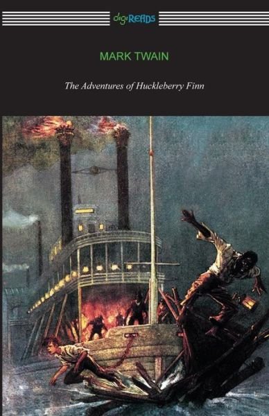 Cover for Mark Twain · The Adventures of Huckleberry Finn (with an Introduction by Brander Matthews) (Taschenbuch) (2015)