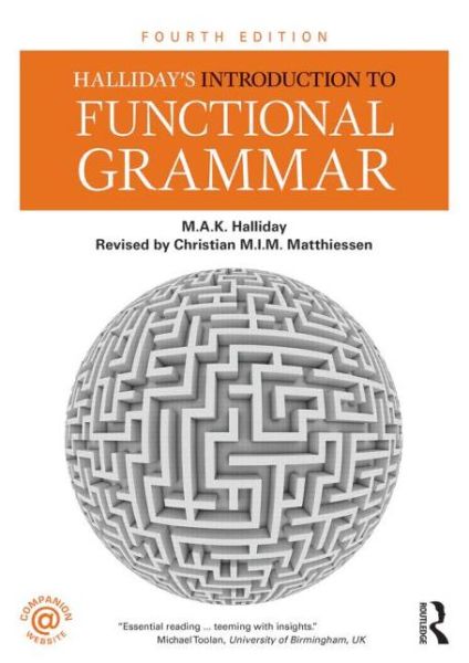 Cover for M.A.K. Halliday · Halliday's Introduction to Functional Grammar (Paperback Book) (2013)