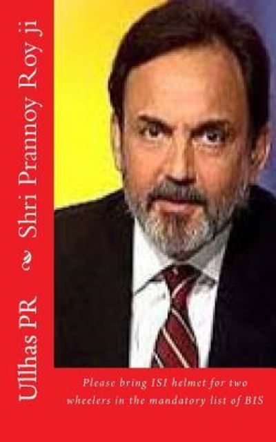 Cover for Ullhas Pr · Shri Prannoy Roy ji (Paperback Book) (2017)