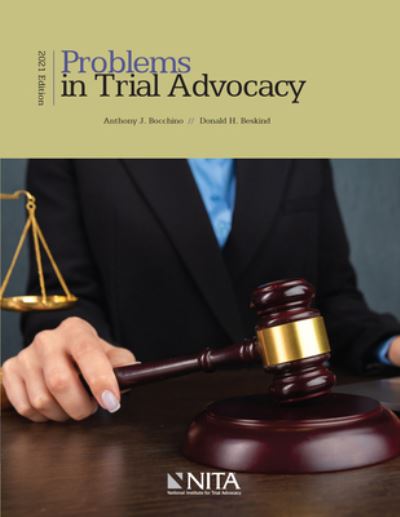 Cover for Anthony J. Bocchino · Problems in Trial Advocacy (Buch) (2021)