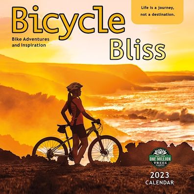 Cover for Amber Lotus Publishing · Bicycle Bliss 2023 Wall Calendar - Square (Calendar) (2022)