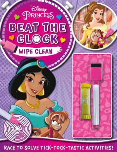 Cover for Walt Disney · Disney Princess: Beat the Clock Wipe Clean - Timed Activities for Kids (Paperback Bog) (2023)