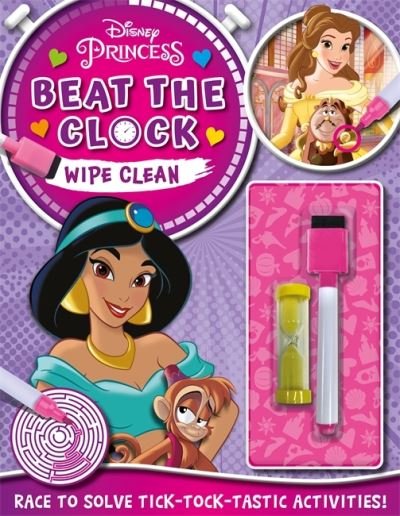 Cover for Walt Disney · Disney Princess: Beat the Clock Wipe Clean - Timed Activities for Kids (Paperback Book) (2023)