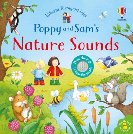 Cover for Sam Taplin · Poppy and Sam's Nature Sounds - Farmyard Tales Poppy and Sam (Board book) (2024)