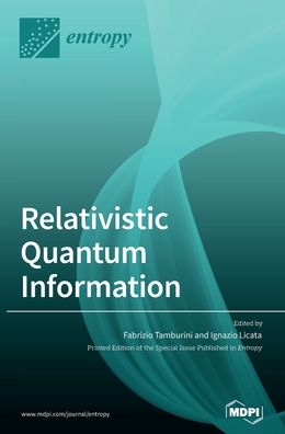 Cover for Fabrizio Tamburini · Relativistic Quantum Information (Hardcover Book) (2020)