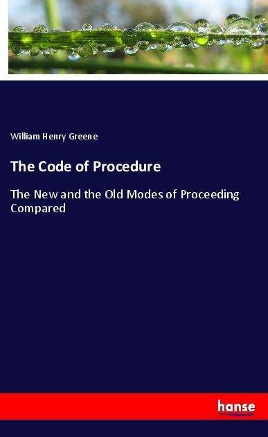 Cover for Greene · The Code of Procedure (Buch)