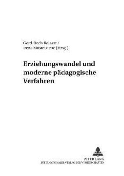 Cover for Erziehungswandel Und Moderne Paedagogische Verfahren - Frankfurter Kriminalwissenschaftliche Studien, (Paperback Book) (2001)