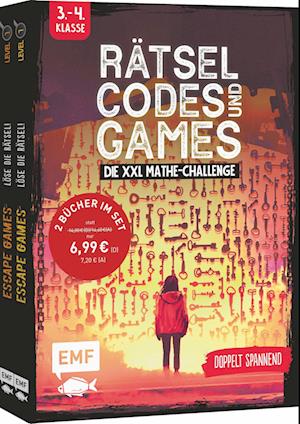 Cover for Mathieu Quénée · Rätsel, Codes und Games – Die XXL Mathe-Challenge für die 3. und 4. Klasse (Book) (2024)