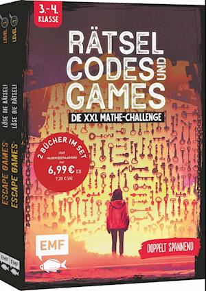 Rätsel, Codes und Games – Die XXL Mathe-Challenge für die 3. und 4. Klasse - Mathieu Quénée - Livros - Edition Michael Fischer / EMF Verlag - 9783745922608 - 23 de abril de 2024