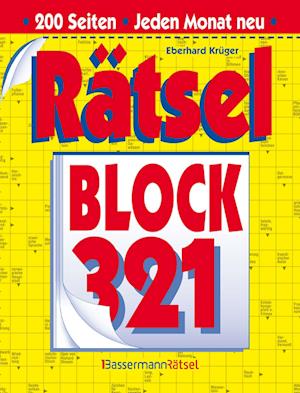 Cover for Eberhard Krüger · Rätselblock 321 (5 Exemplare à 2,99 €) (Buch) (2024)