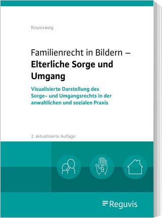 Cover for Göntje Rosenzweig · Familienrecht in Bildern - Elterliche Sorge und Umgang (Paperback Book) (2022)