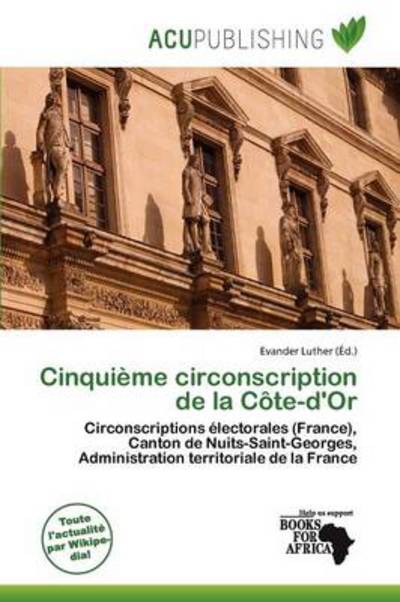 Cover for Evander Luther · Cinquième circonscription de la Côte-d' (Book) (2011)