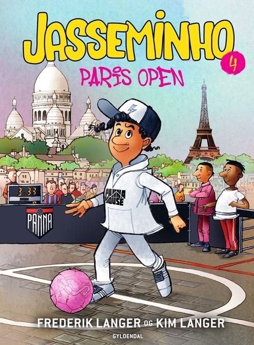 Cover for Kim Langer; Frederik Langer · Jeg er Jasseminho: Jasseminho 4 - Paris Open (Innbunden bok) [1. utgave] (2024)