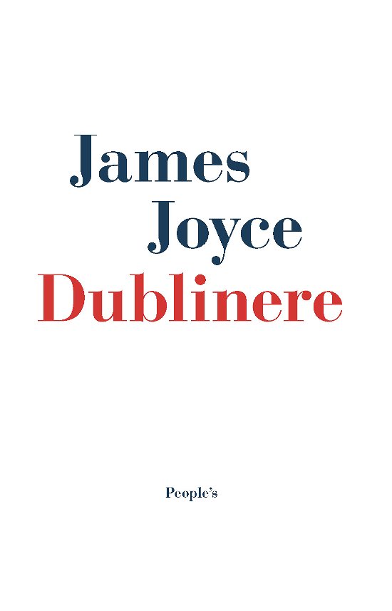 Cover for James Joyce · Dublinere (Sewn Spine Book) [1e uitgave] (2023)