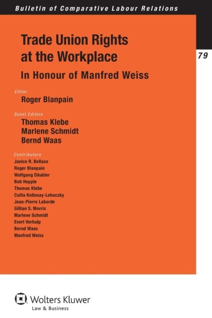 Thomas Klebe · Trade Union Rights at the Workplace (Paperback Book) (2011)