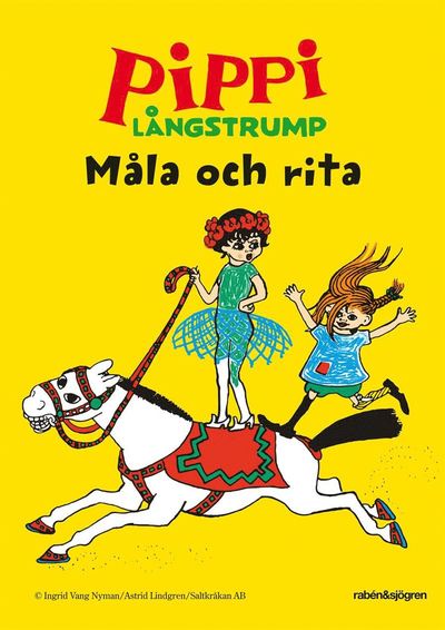 Cover for Astrid Lindgren · Pippi Långstrump Måla och rita (Stationery) (2015)