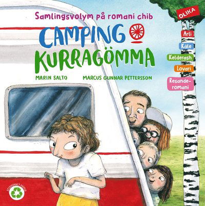 Cover for Marin Salto · Camping &amp; kurragömma på romani chib (5 varieteter) (Hardcover Book) (2024)