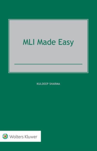 Cover for Kuldeep Sharma · MLI Made Easy (Innbunden bok) (2021)