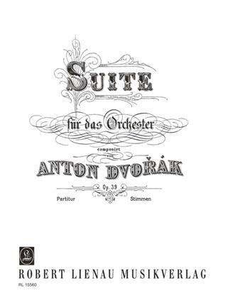 Cover for Dvorak · Suite op.39 f.Orchester,Pt (Bok)