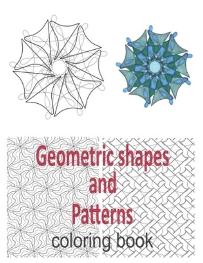 Cover for Kate Taylor Design · Geometric shapes and patterns coloring book (Paperback Book) (2021)